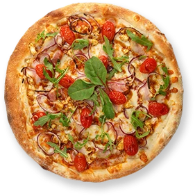 classic italian pizza with mozzarella