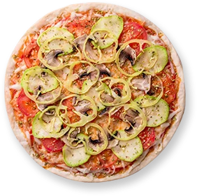 mushroom pizza vegetarian