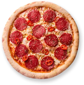 thinly sliced pepperoni